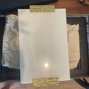 Michael Aram Large Safari Cheese Board with Knife